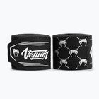 Boxerské bandáže Venum Hand Wraps 250 cm black/white