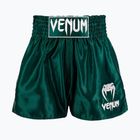 Pánske tréningové šortky Venum Classic Muay Thai deep forest green