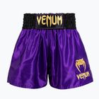 Pánske tréningové šortky Venum Classic Muay Thai tmavo fialové