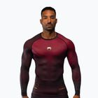 Pánsky tréningový longsleeve Venum Tactical XT Rashguards black/burgundy/gold