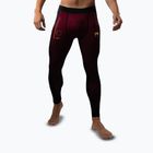 Pánske tréningové legíny Venum Tactical XT Spats black/burgundy/gold