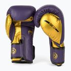 Venum Giant 3.0 tmavo fialové/zlaté boxerské rukavice