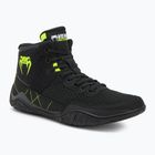 Boxerské topánky Venum Training Camp 4.0 Wrestling black/neo green