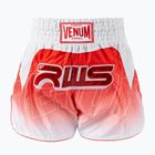 Pánske tréningové šortky Venum x RWS 2.0 Muay Thai white/red