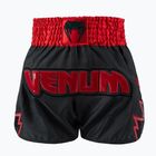 Pánske tréningové šortky Venum Inferno Muay Thai charcoal grey/red