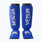 Chrániče holení a chodidiel Venum Kontact Shin Guards royal blue/silver