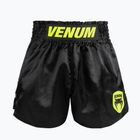 Pánske tréningové šortky Venum Classic Evo Muay Thai black/neon yellow