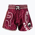 Pánske tréningové šortky Venum x Rajadamnern Muay Thai burgundy