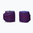 Boxerské bandáže Venum Santa Muerte Handwraps 250 cm dark purple