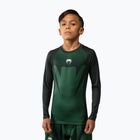 Detský rashguard Venum Attack Kids Rashguard forest green/off white