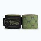 Boxerské bandáže Venum Monogram Hand Wraps Advanced 250 cm khaki