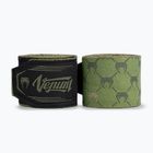 Boxerské bandáže Venum Monogram Hand Wraps Advanced 400 cm khaki