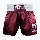 Pánske tréningové šortky Venum Classic Muay Thai burgundy