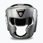 Boxerská prilba Venum Ringhorns Charger Headgear silver/black