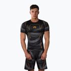 Pánsky rashguard Venum Matupa Short Sleeve black/grey/gold