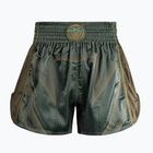 Tréningové šortky Venum Stealth Muay Thai Khaki/Dark Green