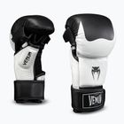 Rukavice MMA Venum Attack 2.0 Sparring Leather black/white