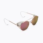 Dámske slnečné okuliare ROXY Blizzard 2021 shiny rose gold/white/ml sup pi