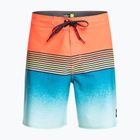 Quiksilver Surfsilk Panel 18" pánske plavecké šortky oranžovo-modré EQYBS04658-MKZ6