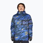 Pánska snowboardová bunda DC Propaganda angled tie dye royal blue