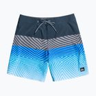 Quiksilver pánske plavecké šortky Surfsilk Panel 18" modré EQYBS04780-BSL6