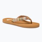 Dámske žabky ROXY Porto Raffia II multi/olive