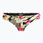 Spodný diel plaviek ROXY Printed Beach Classics Moderate anthracite palm song s