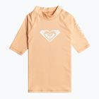 Detské tričko na plávanie ROXY Whole Hearted peach fuzz