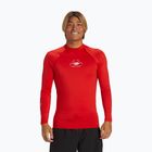 Longsleeve pánsky na plávanie Quiksilver Saturn UPF50 high risk red