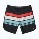 Pánske plavecké šortky Quiksilver Everyday Stripe 19 black