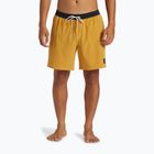 Pánske plavecké šortky Quiksilver Original Straight 17 mustard