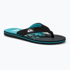 Pánske žabky Quiksilver Molokai Layback II blue / black / blue