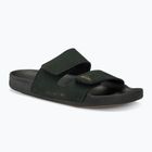 Pánske šľapky Quiksilver Rivi Leather Double Adjust black 1