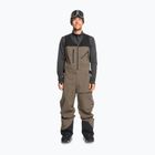 Pánske snowboardové nohavice Quiksilver Highline Pro 3L Gore-Tex Bib canteen