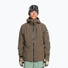 Pánska snowboardová bunda Quiksilver Quest Stretch 20K canteen