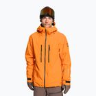 Pánska snowboardová bunda Quiksilver Pro Path Goretex 2L orange pepper