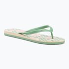 Dámske žabky ROXY Tahiti VII green/pink