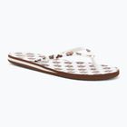 Dámske žabky ROXY Portofino III dc light brown/white