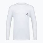 Pánske plavecké tričko longsleeve Quiksilver DNA Bubble Logo white