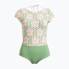 Dámske jednodielne plavky ROXY Hibiscus Daze basil party waves yw