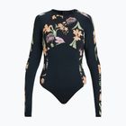 Dámske jednodielne plavky ROXY Fashion anthracite island escape