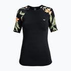 Dámske plavecké tričko ROXY Lycra Printed anthracite island escape
