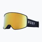 Dámske snowboardové okuliare ROXY Storm W black/clux ml pink gold