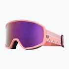 Dámske snowboardové okuliare ROXY Izzy coral chic/clux ml l purple