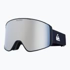 Pánske snowboardové okuliare Quiksilver Storm MG black/ black clux ml silver