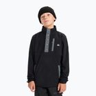 Detská fleecová mikina Quiksilver No Destination Half Zip black