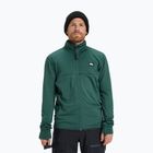 Pánska snowboardová mikina Quiksilver Steep Point Full Zip Fleece trekking green