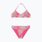 Detské dvojdielne plavky ROXY Aquarella Tri Bralette Set sangria sunset