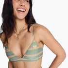 Horný diel plaviek ROXY Ocean Dreamer Fixed Tri oil green say it with stripes