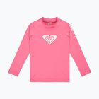 Detské plavecké tričko longsleeve ROXY Whole Hearted sangria sunset